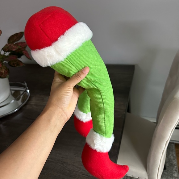 Grinch/Elf Legs Christmas Tree Decor - Picture 2 of 5